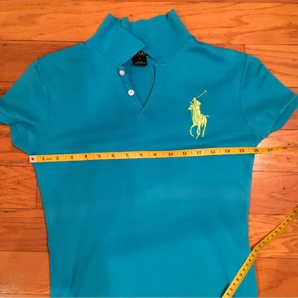 Ralph Lauren polo blue short sleeve blouse - Picture 4 of 9